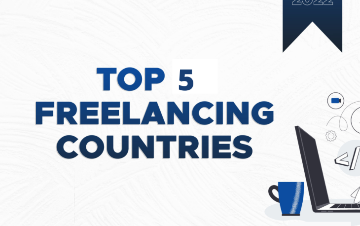 Top % freelancing countries 2022